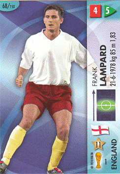 Frank Lampard England Panini World Cup 2006 #68